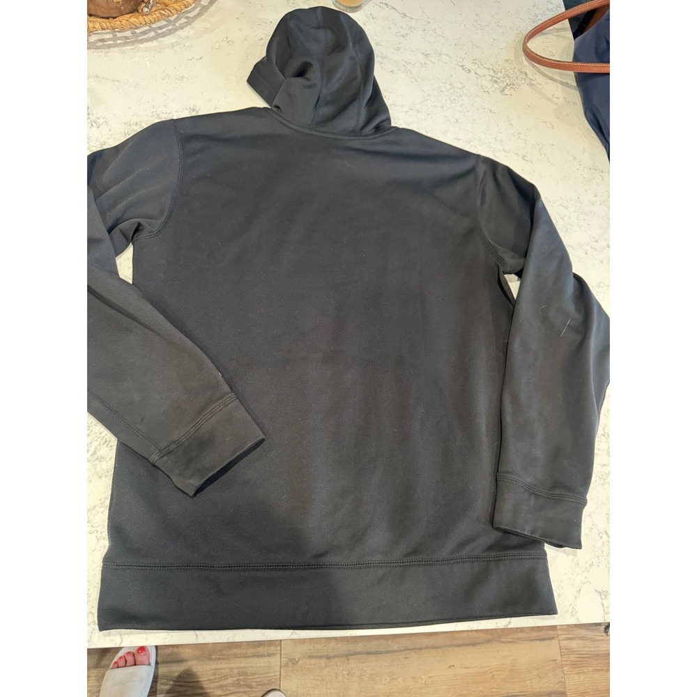 Carhartt Force Hoodie Mens Medium Black Camo Lined Relaxed Fit Sweatshirt 102314 - Picture 7 of 9